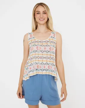 Printed Tank Top - Waters