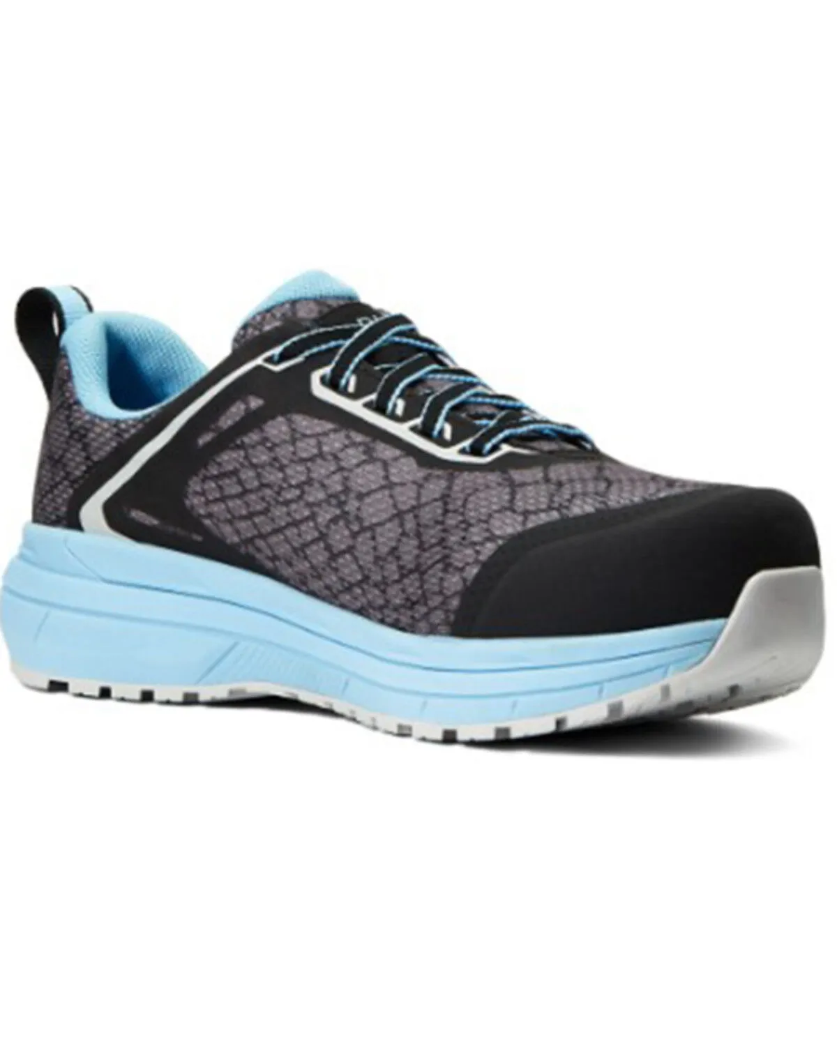 Product Name:  Ariat Women's Outpace Mesh Snake Print Work Sneakers - Composite Toe