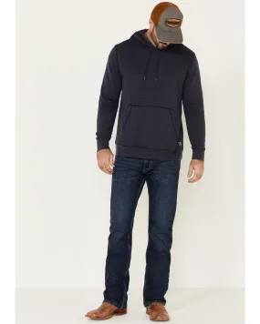 Product Name:  Flag & Anthem Men's Navy Colerain Burnout Fleece Hooded Sweatshirt