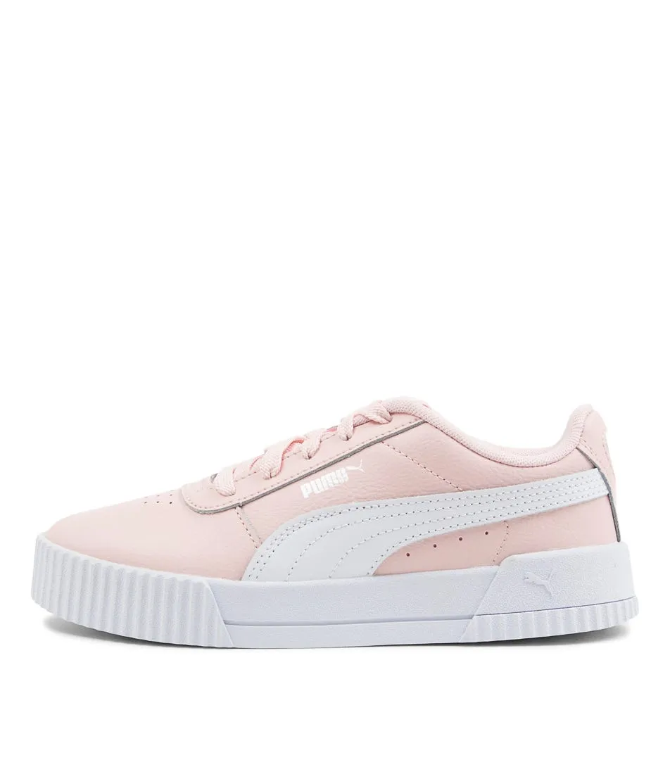 PUMA Carina Ps Jnr Chalk Pink White Sneakers