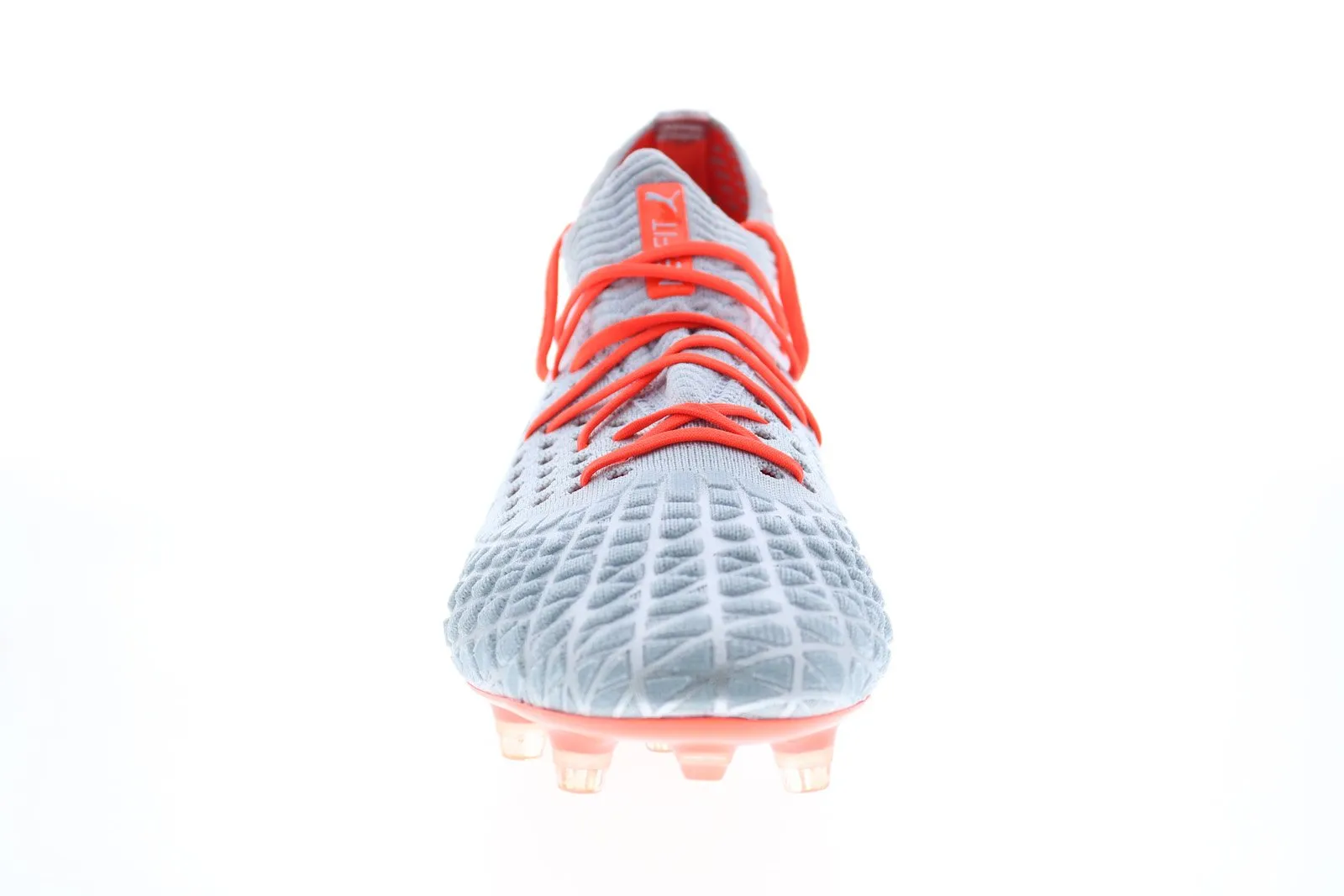 Puma Future 4.1 Netfit FG AG 10557901 Mens Gray Mesh Athletic Soccer Cleats