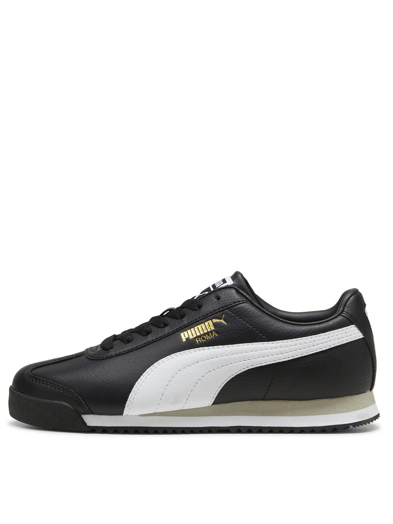 Puma Men's Roma 24 Standard Trainers - Black/White