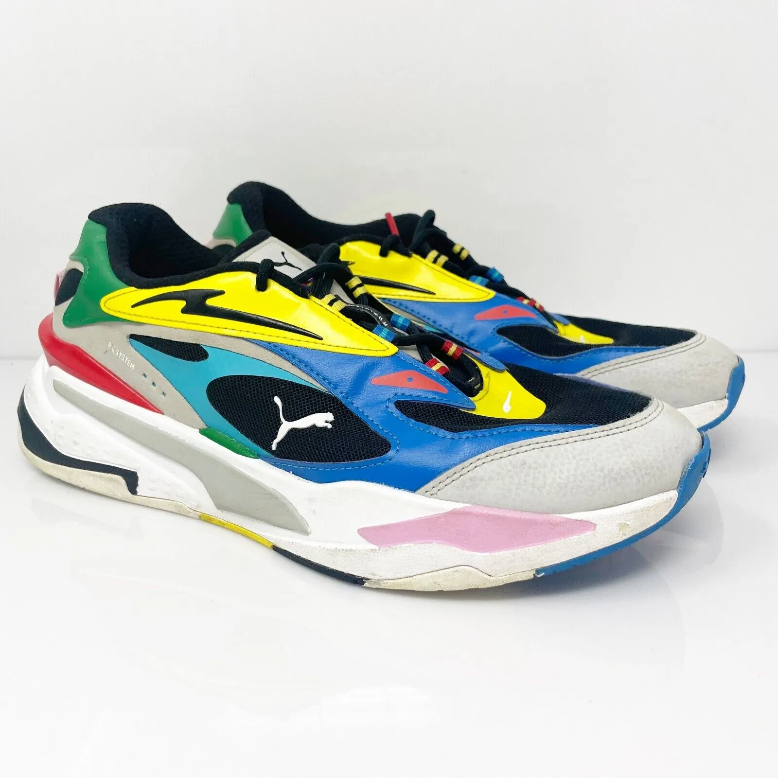 Puma Mens RS Fast 381456-01 Multicolor Casual Shoes Sneakers Size 10.5