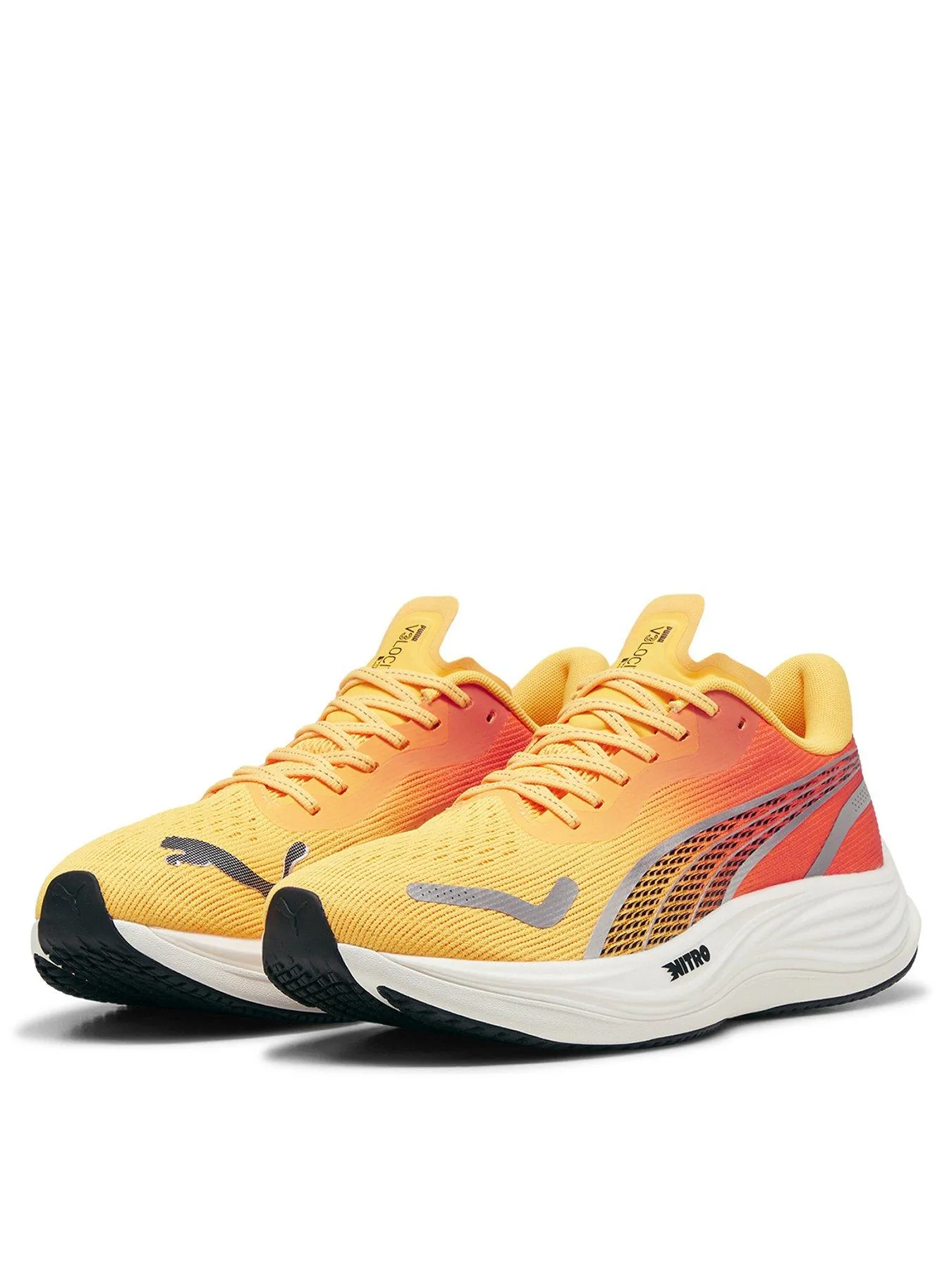Puma Mens Running Velocity Nitro 3 Fade Trainers - Multi