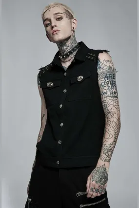 Punk Rave - Simple Punk Vest WY-1361MJM | Dark Ages