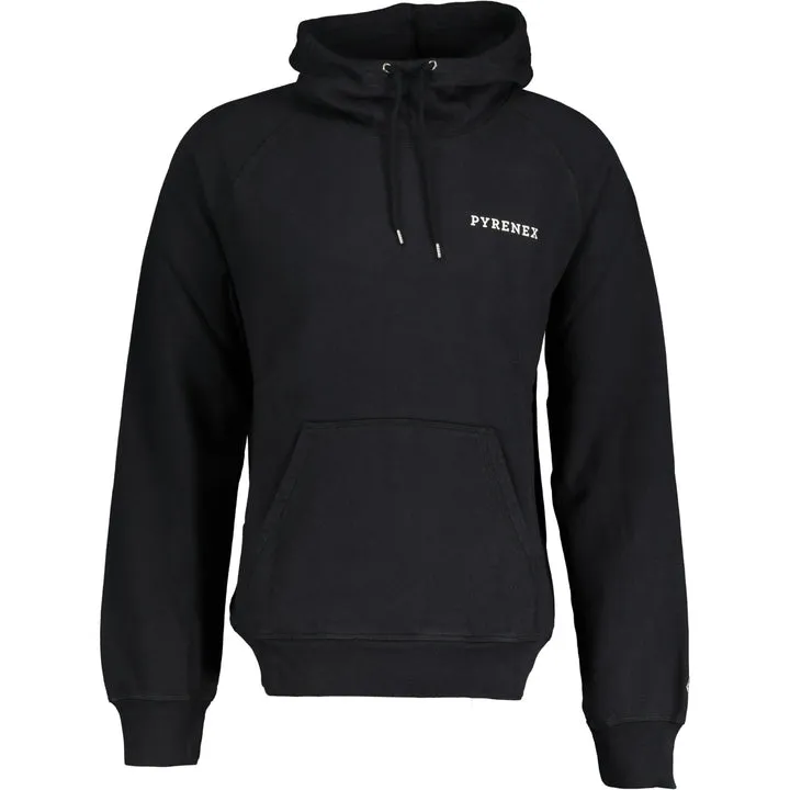 Pyrenex Mens Range Hoodie in Black