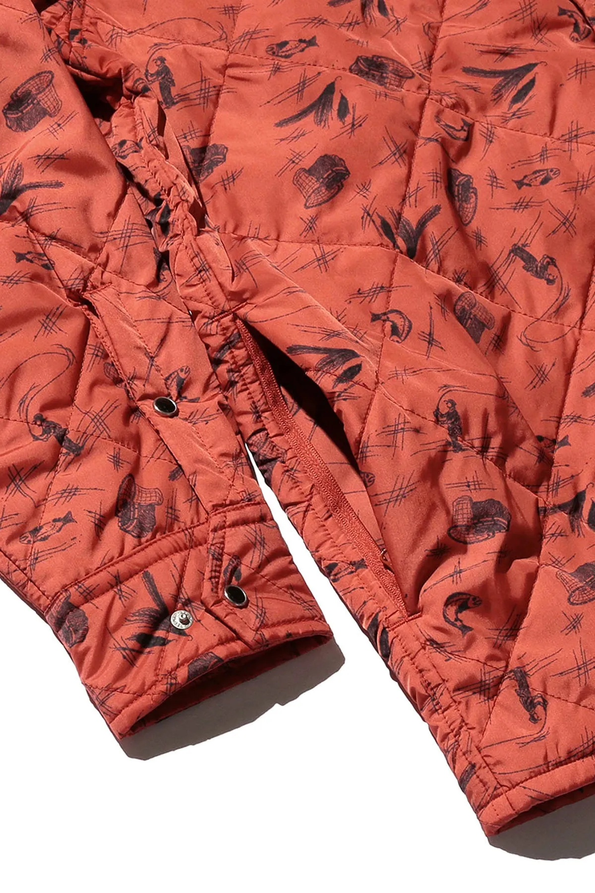 Quilt Shirt Nylon - Rust