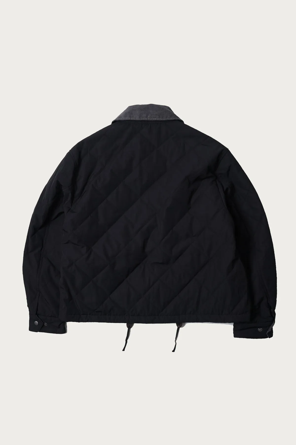 Quilted Heritage Hunting Jacket - Black