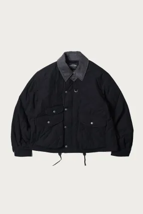 Quilted Heritage Hunting Jacket - Black