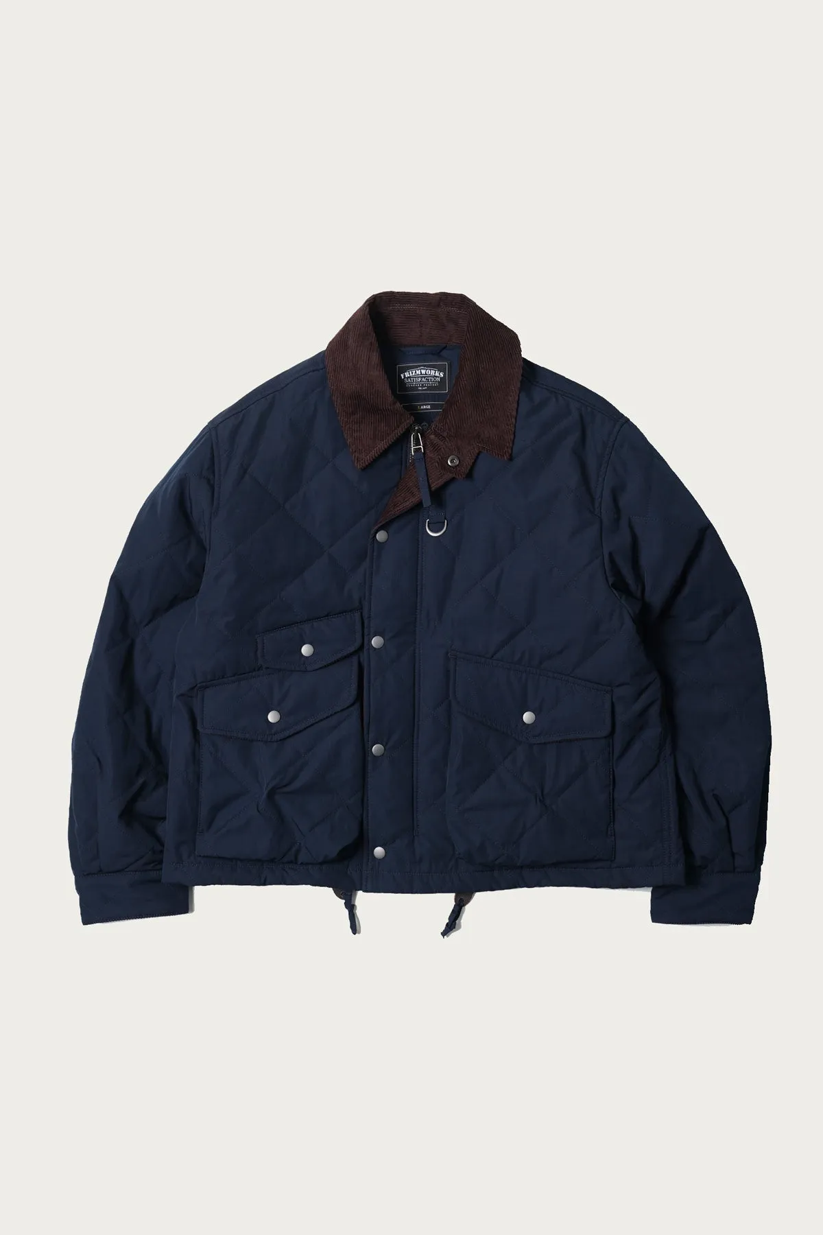 Quilted Heritage Hunting Jacket - Navy