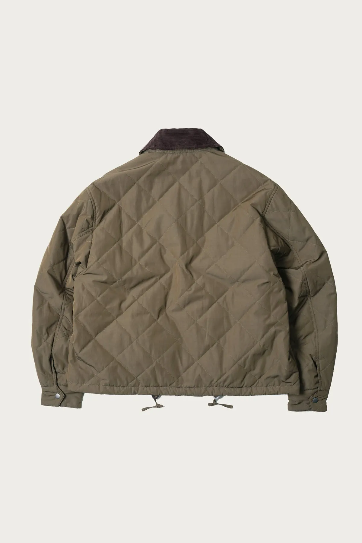 Quilted Heritage Hunting Jacket - Olive