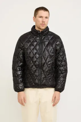 Quilted Reversible Jacket Black/Twilight Blue