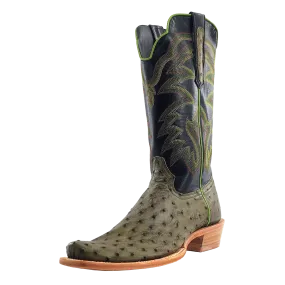 R. Watson Forest Full Quill Ostrich Men's Boot