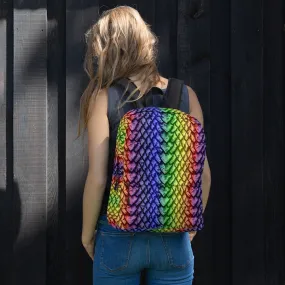 Rainbow Dragon Scale Backpack