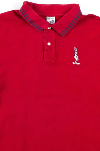 Red Bugs Bunny Polo Shirt