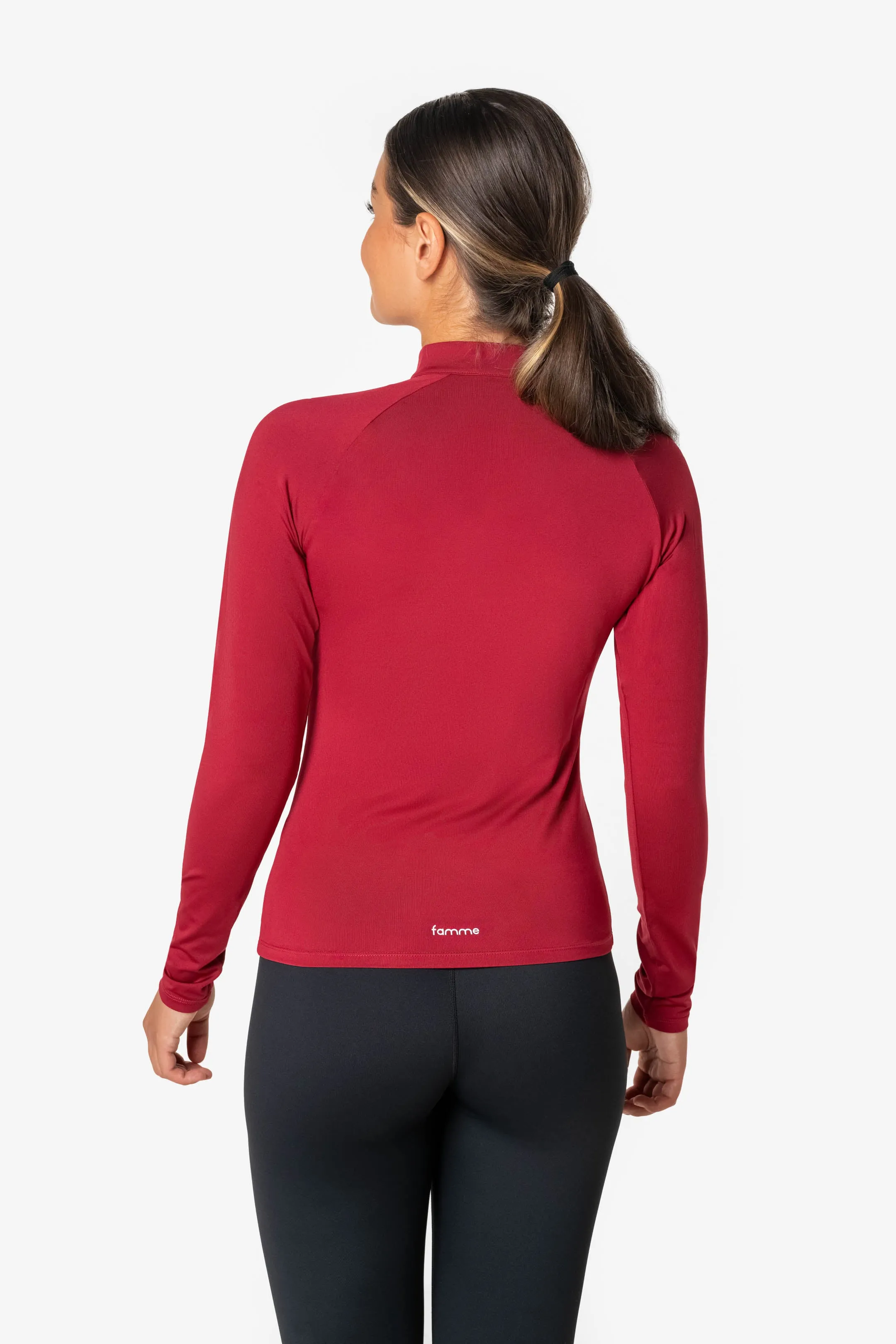 Red Essential Long Sleeve