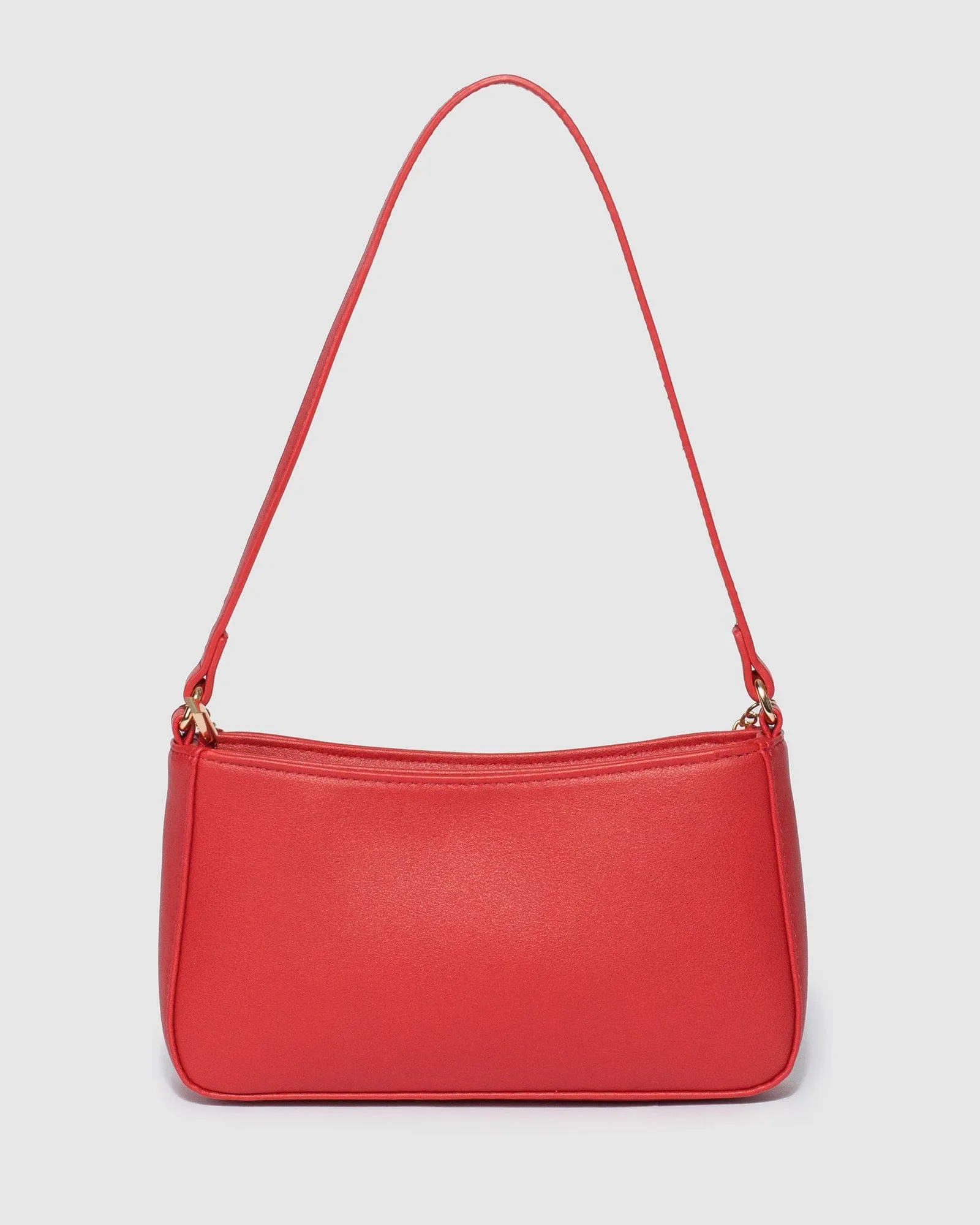 Red Frankie Heart Chain Shoulder Bag