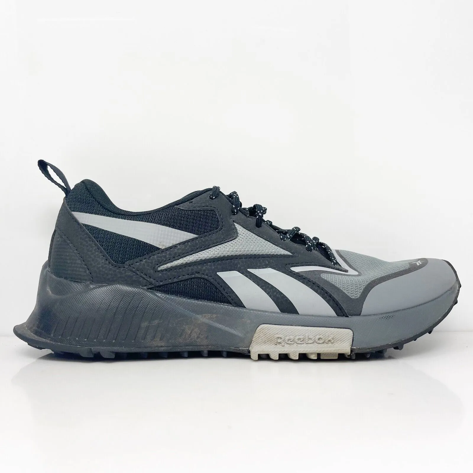 Reebok Mens Lavante Trail 2 GY1457 Gray Running Shoes Sneakers Size 10.5