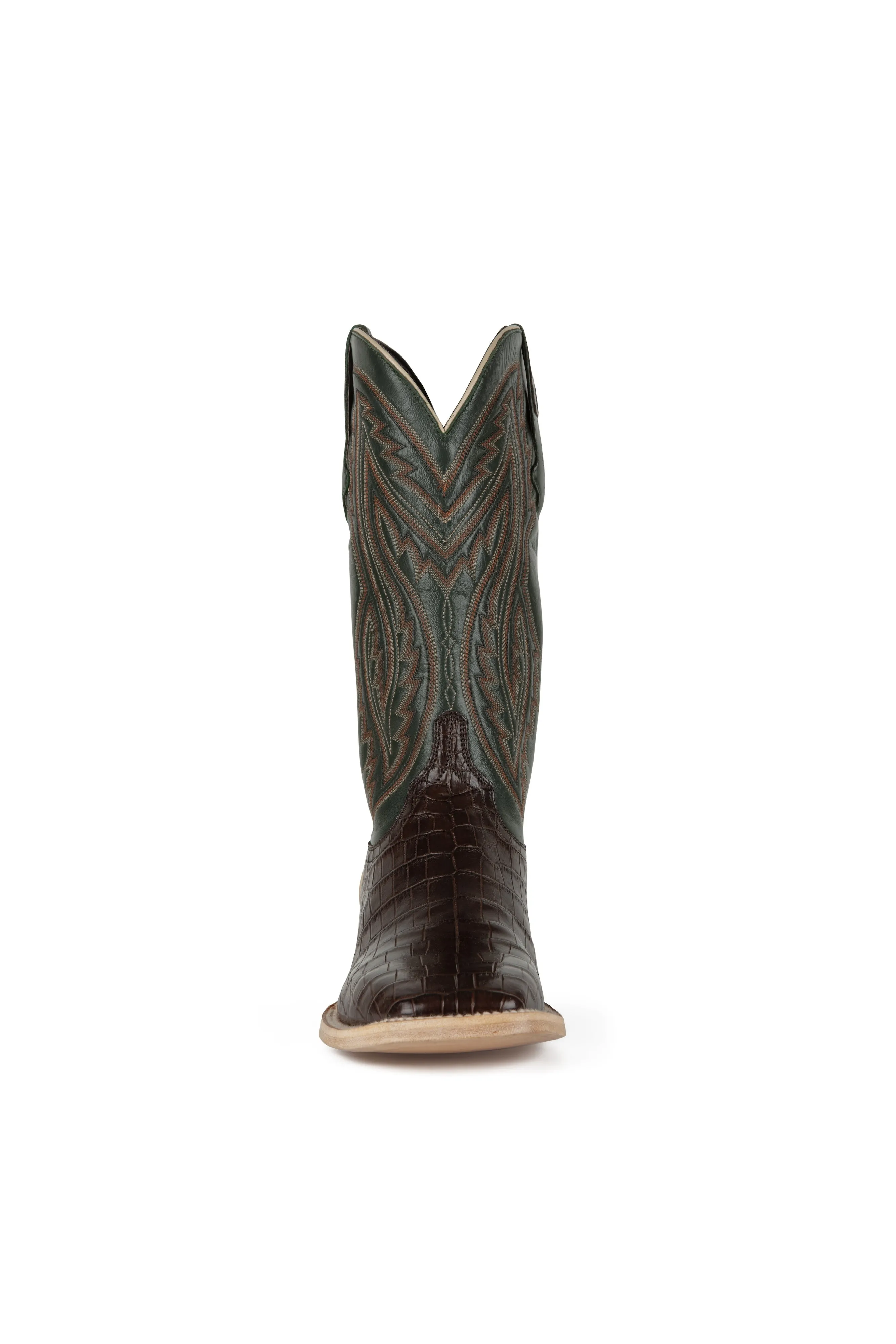 Resistol Boots - Tobacco Nile Belly