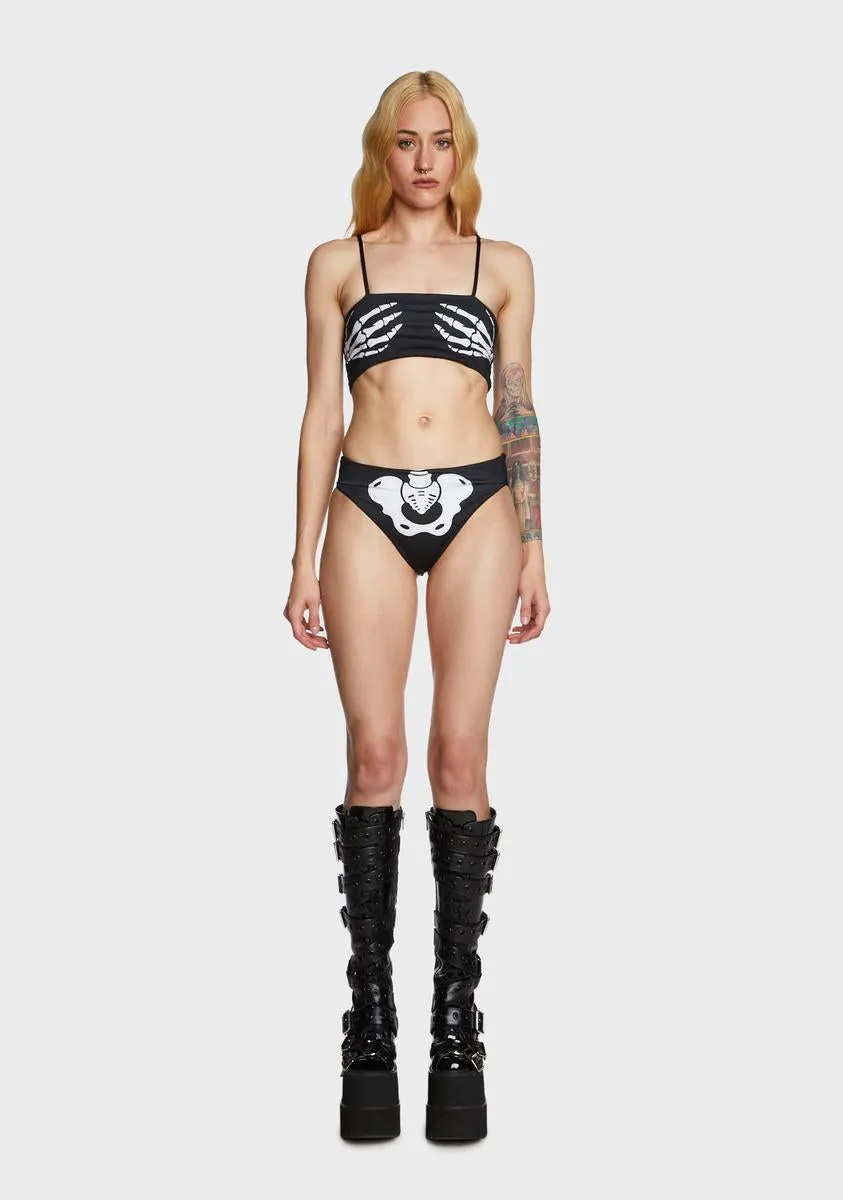 Reversible Bones Bikini Set-