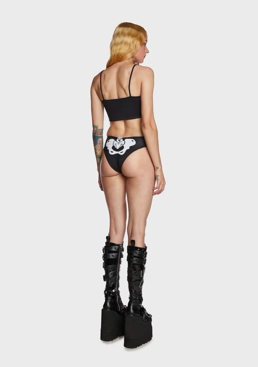 Reversible Bones Bikini Set-