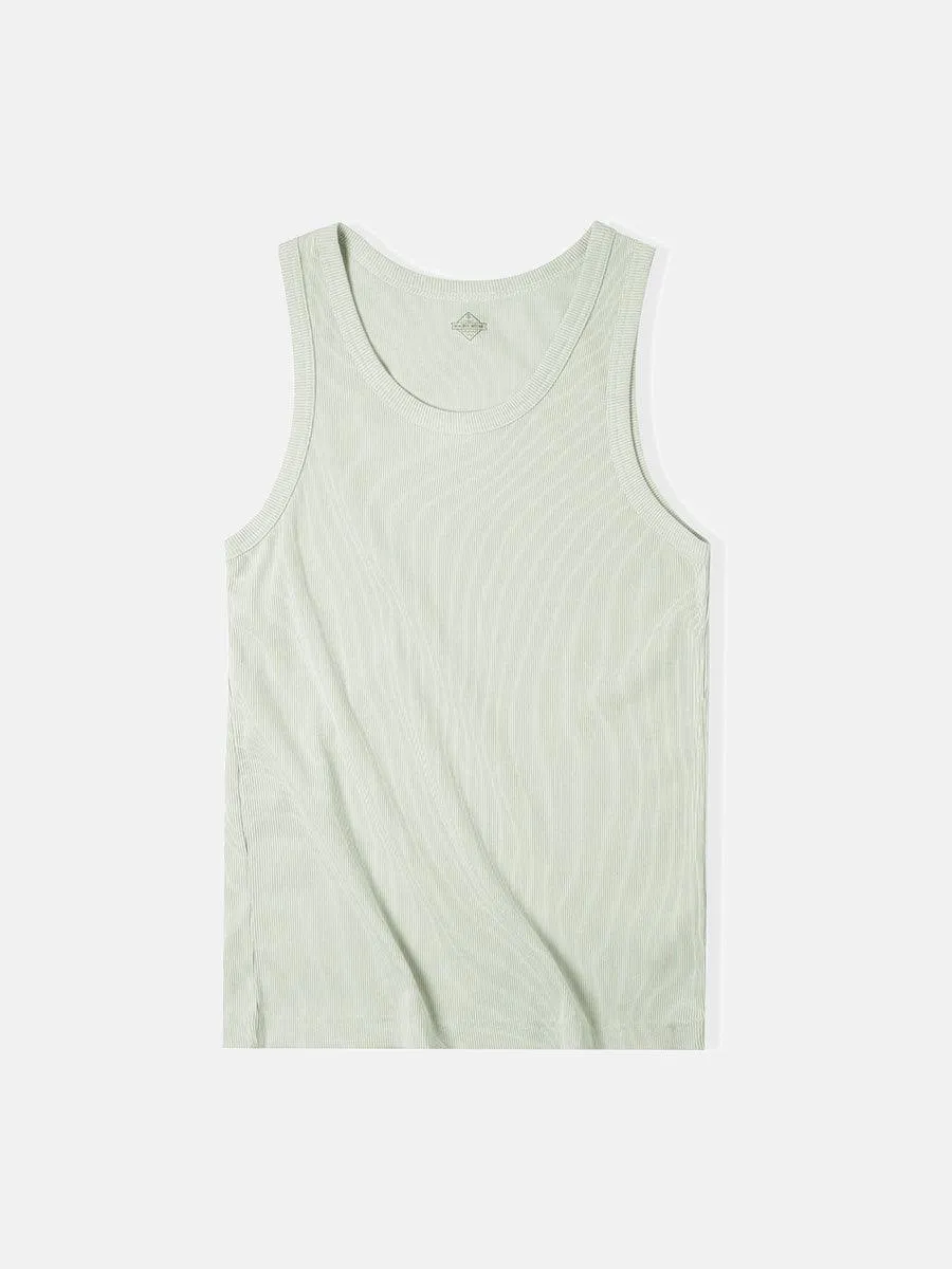 RIB Sleeveless Vest