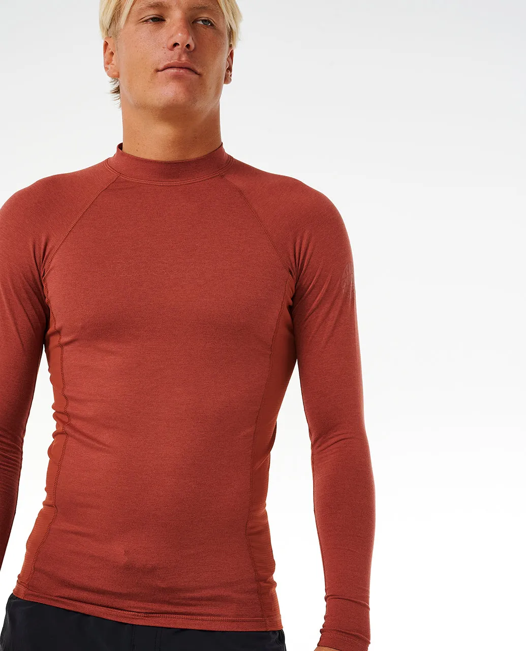 Rip Curl Mens Dawn Patrol UPF 50 Perf Long Sleeve Rash Vest