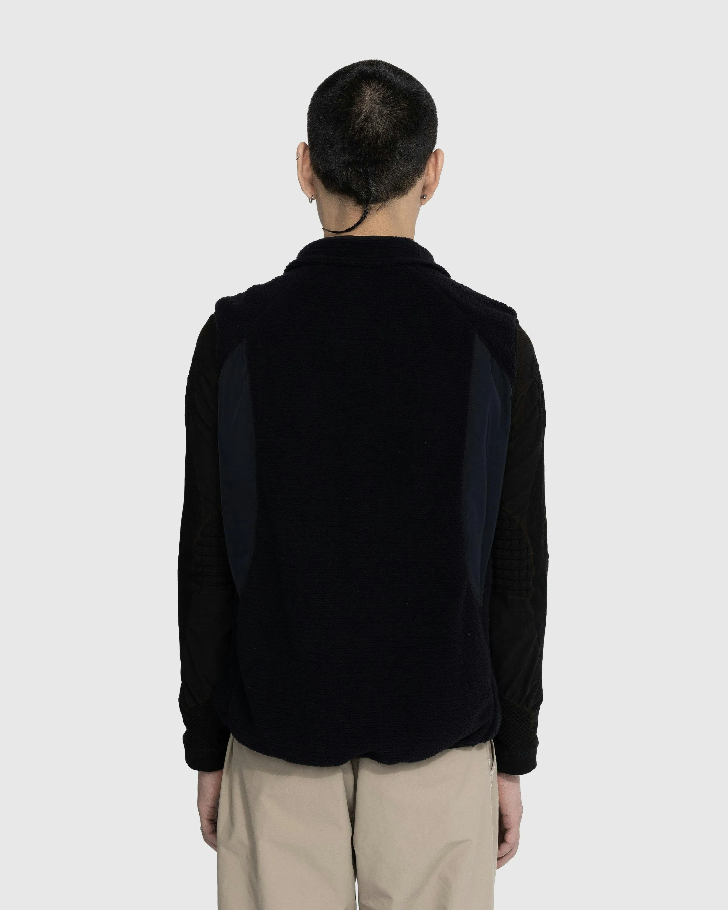 ROA – Polar Fleece Vest Black | Highsnobiety Shop
