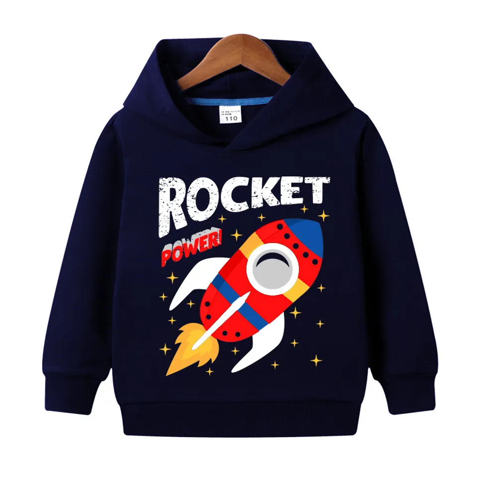 Rocket Power Printed Hoodie For Kids - Deal20one