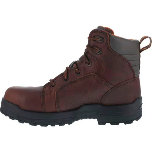Rockport More Energy - Women's Brown 6 Lace to Toe Waterproof Work Boot #RK664