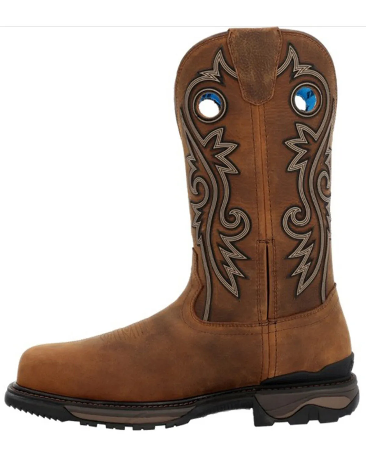 Rocky Men's Waterproof Pull On Work Boot - Carbon Toe