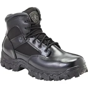 Rocky Mens Alpha Force Composite Toe Waterproof Public Service Boot FQ0006167 BLACK