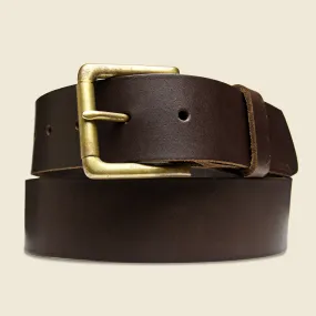 Roller Bar Belt - Brown