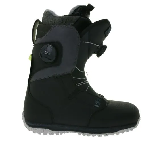 Rome Bodega Damen Snowboard-Stiefel mit BOA-Schnürsystem Wintersport-Schuhe RO.23.35.BOD.BK Schwarz