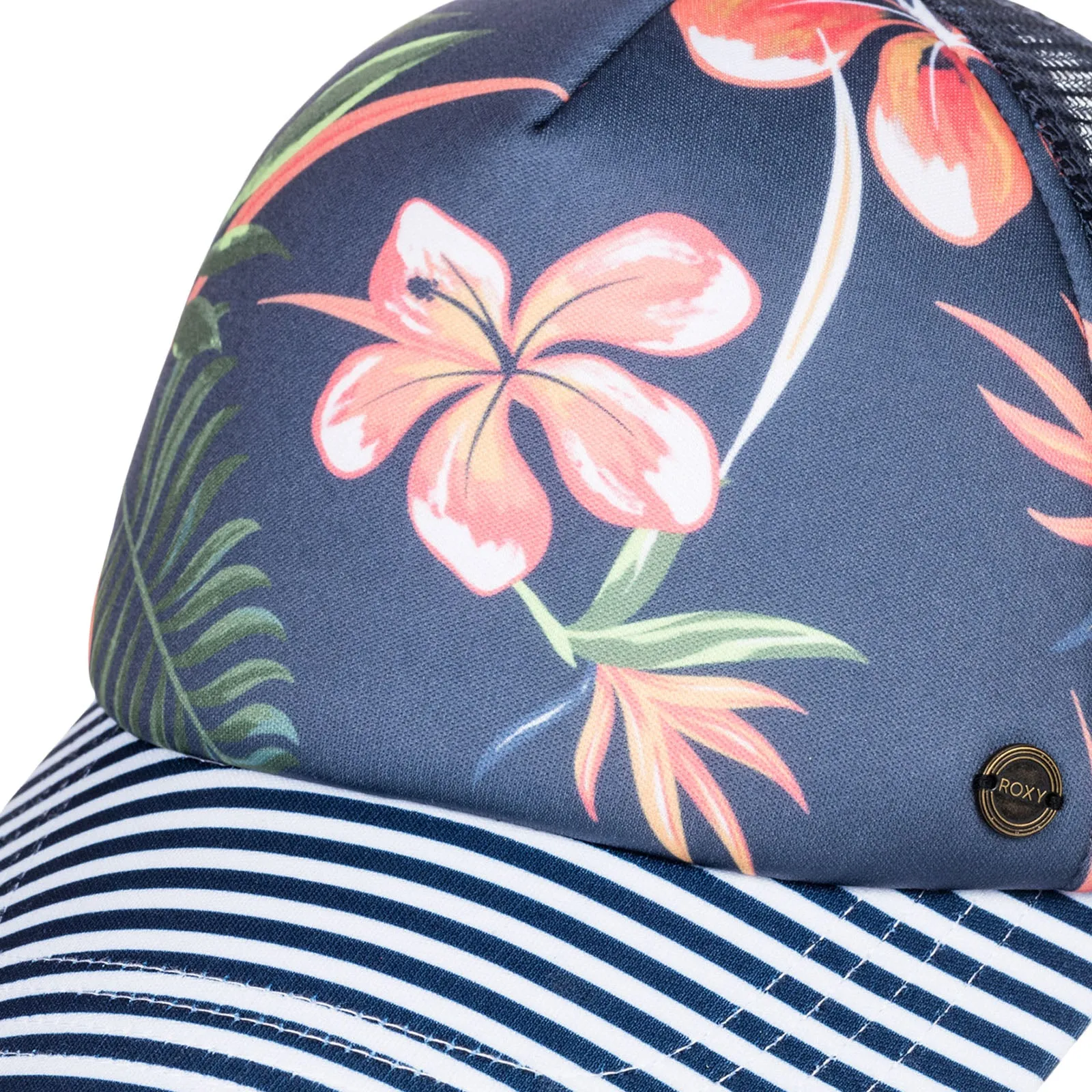 Roxy Womens Beautiful Morning Mesh Trucker Baseball Cap