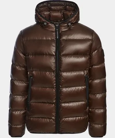 Rudsak DEMIAN S MEN'S GLOSSY QUILTED DOWN PUFFER