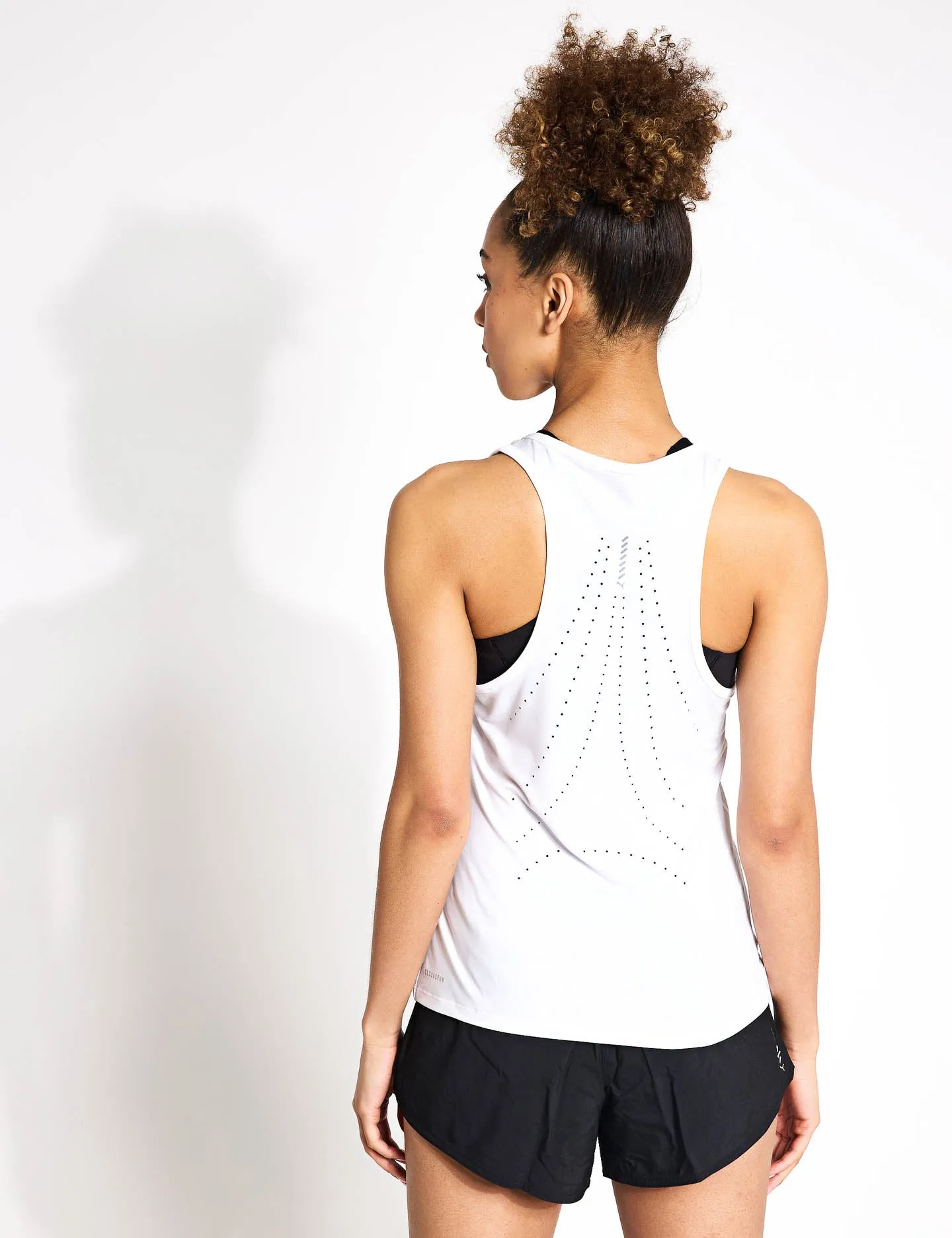 Run Cloudspun Running Tank - White