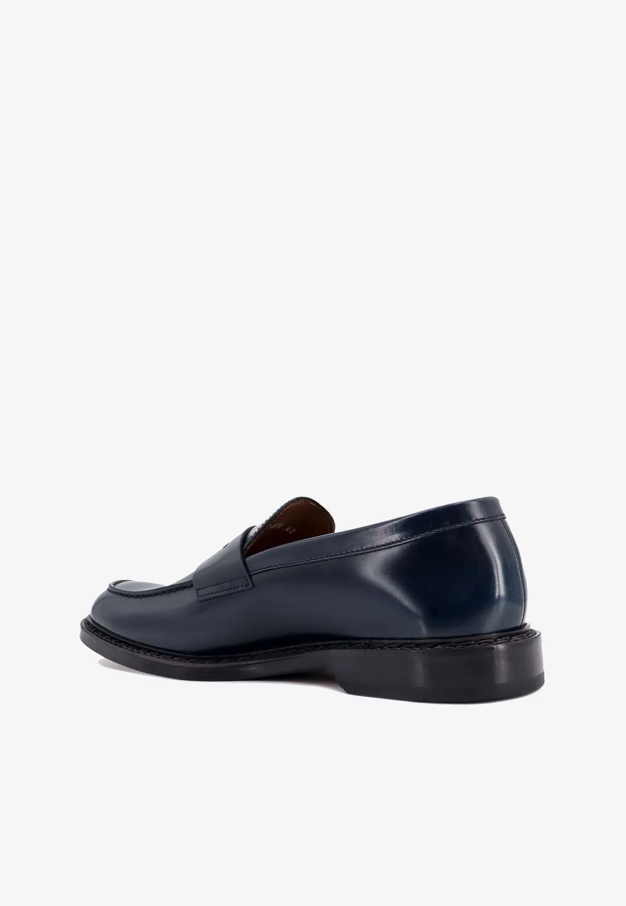 Saddle Leather Loafers