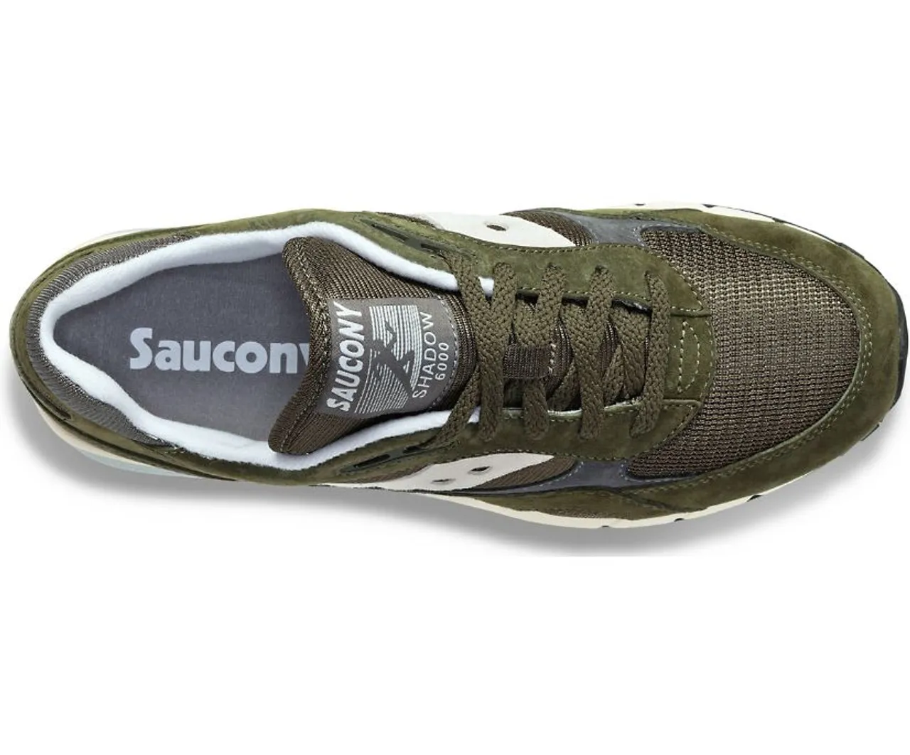 (SALE!!!) Saucony Shadow 6000 Shoe - Green/Gray