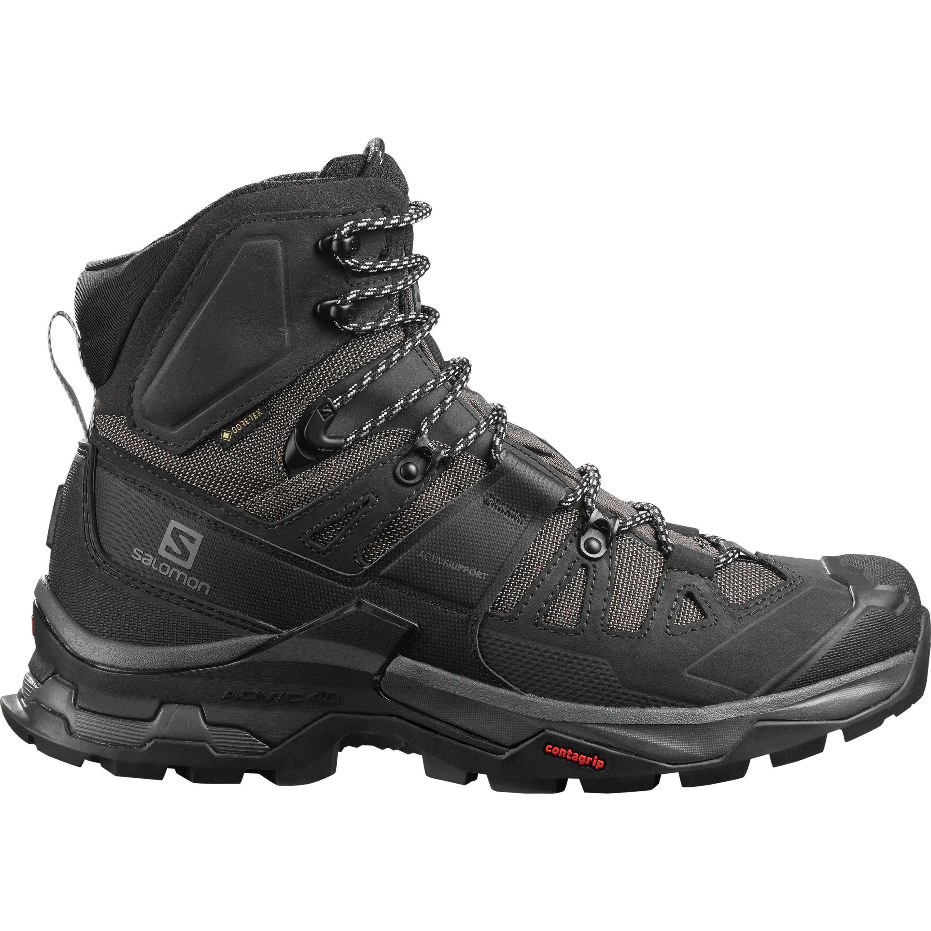 Salomon Men's Quest 4 Gore-Tex Magnet/Black/Quarry | Buy Salomon Men's Quest 4 Gore-Tex Magnet/Black/Quarry here | Out