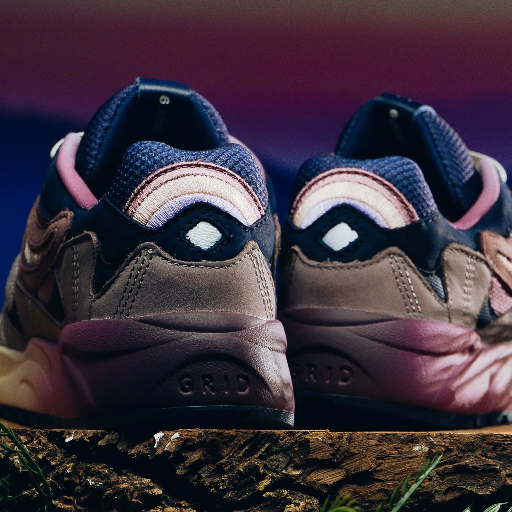 Saucony Grid Shadow 2 'Summer Solstice' - Lilac/Blue