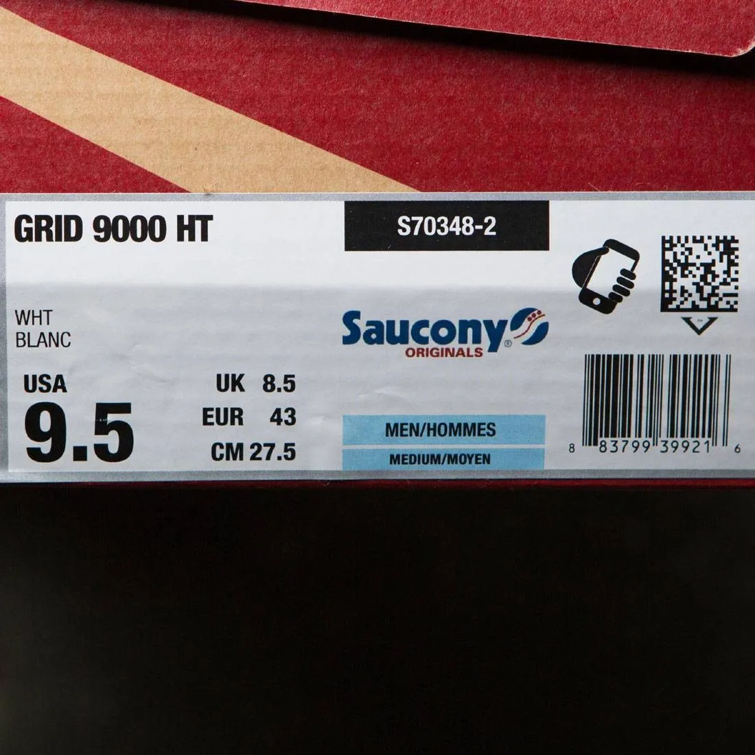 Saucony Men Grid 9000 HT (white)