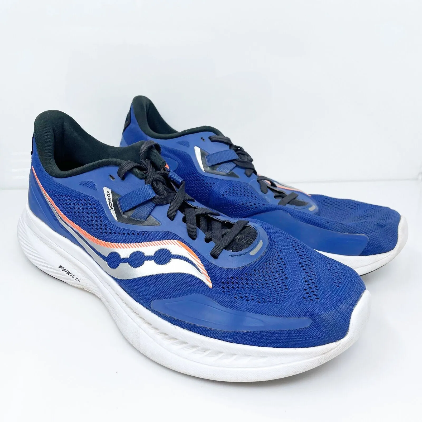 Saucony Mens Guide 15 S20684-16 Blue Running Shoes Sneakers Size 9.5