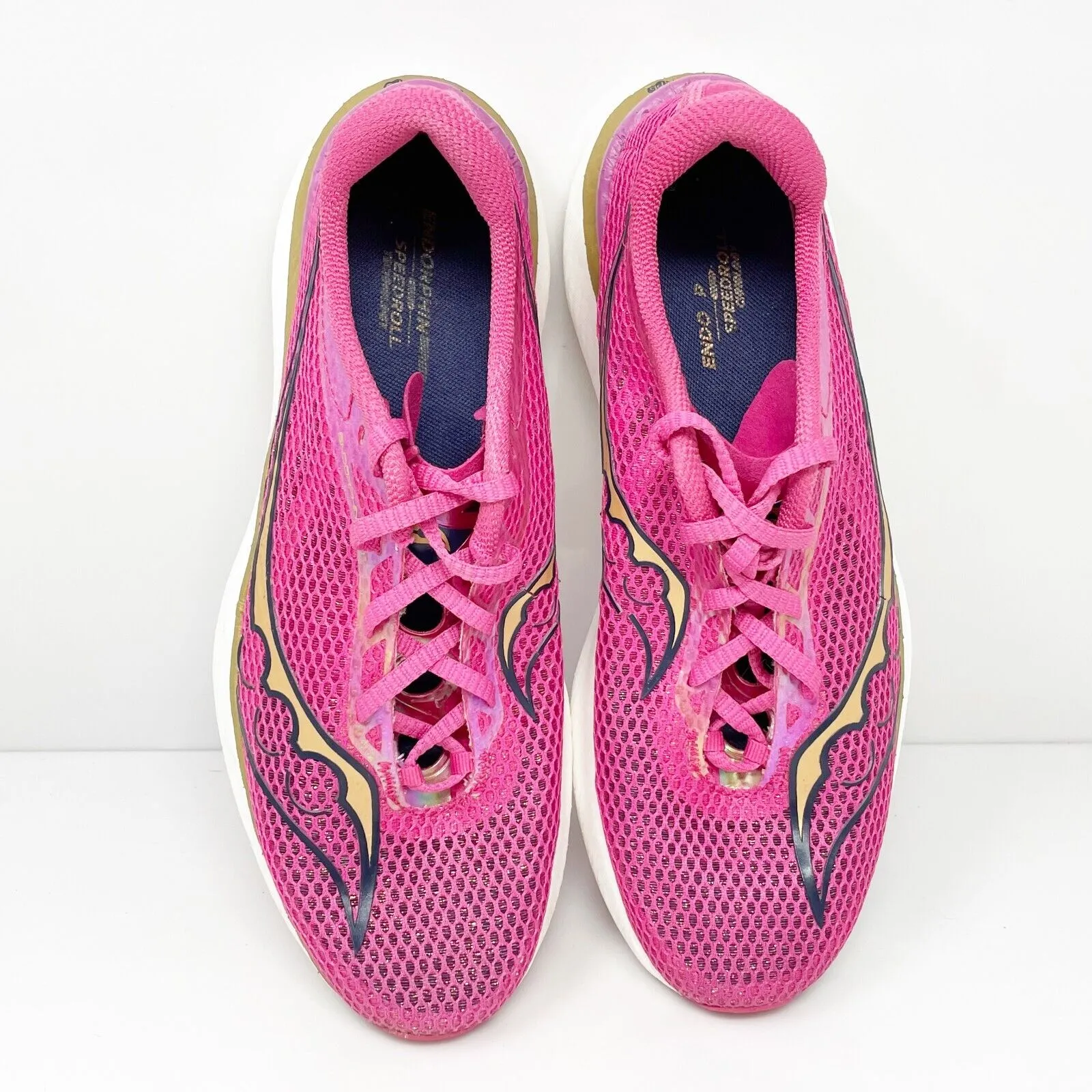 Saucony Womens Endorphin Pro 3 S10755-40 Pink Running Shoes Sneakers Size 10.5