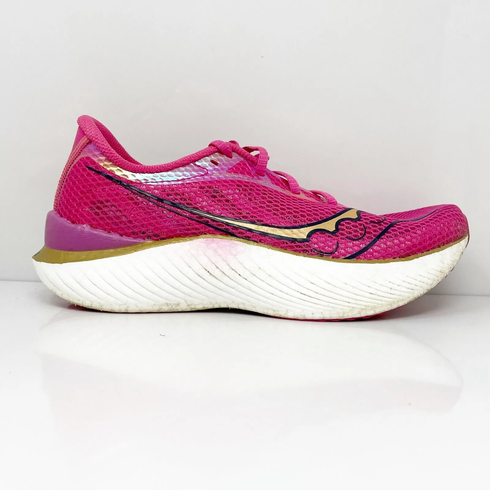 Saucony Womens Endorphin Pro 3 S10755-40 Pink Running Shoes Sneakers Size 10.5