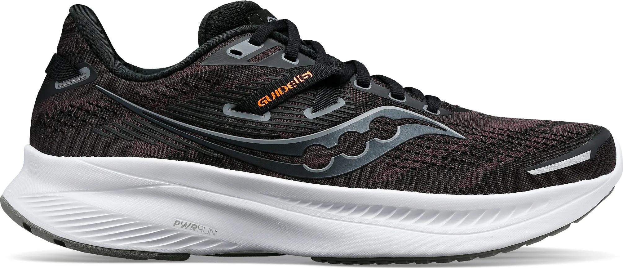 Saucony Women's Guide 16 Black/White | Buy Saucony Women's Guide 16 Black/White here | Outnorth