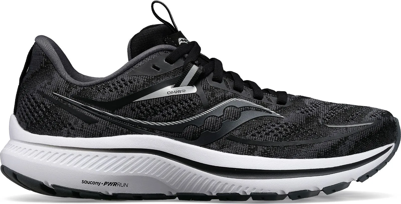 Saucony Women's Omni 21 Wide Black/White | Buy Saucony Women's Omni 21 Wide Black/White here | Outnorth