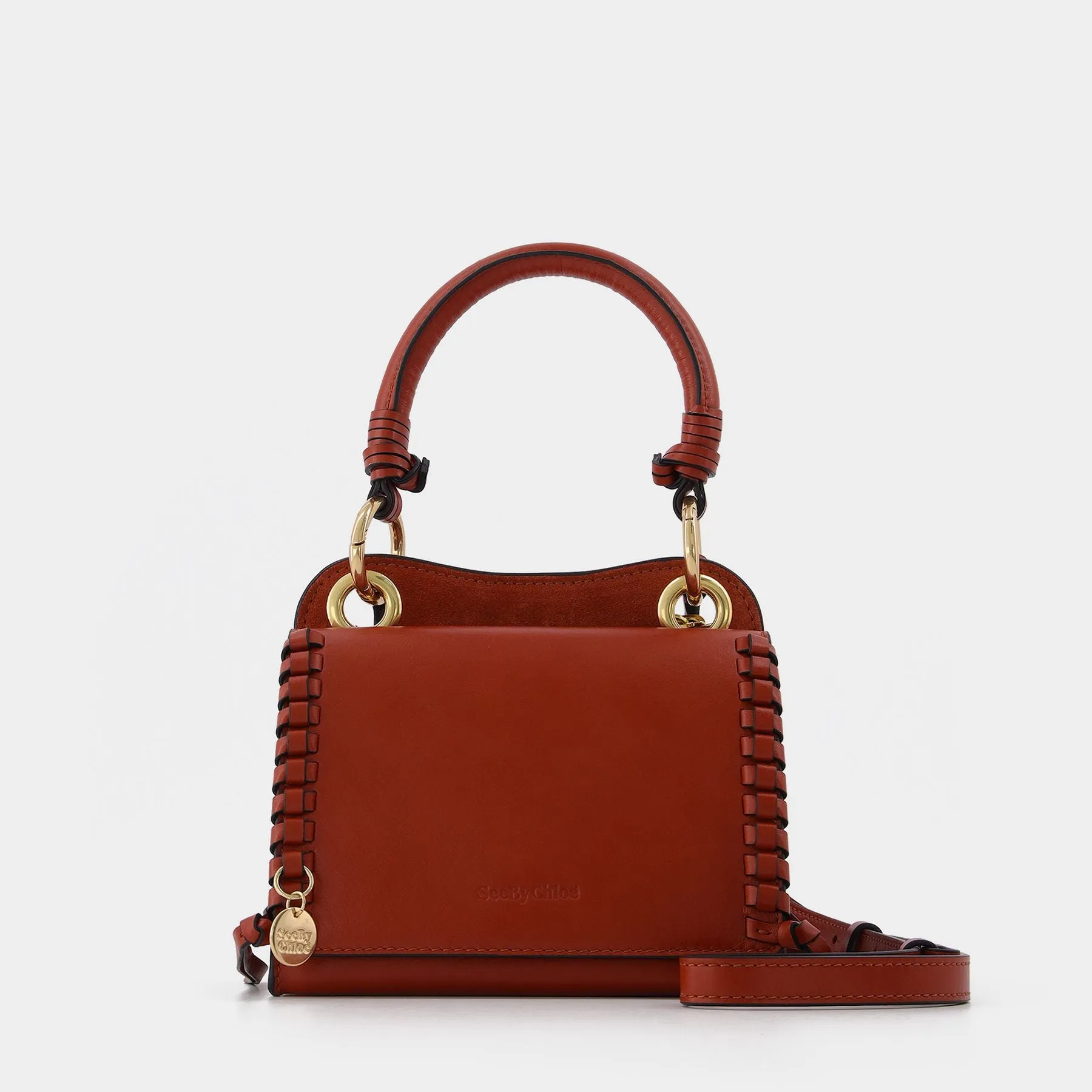 See by Chloé  Tilda Mini Bag in Burnt Henna Leather
