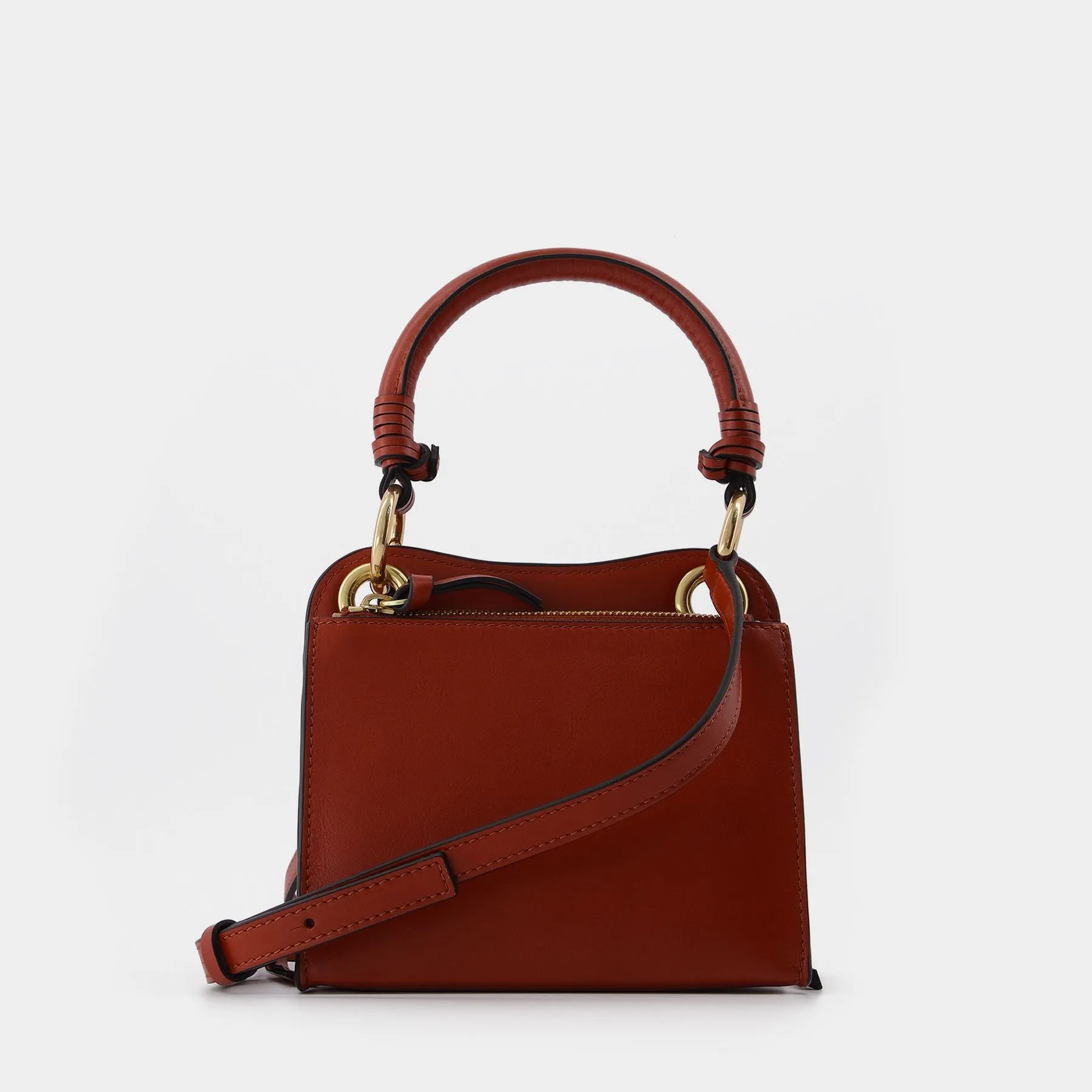 See by Chloé  Tilda Mini Bag in Burnt Henna Leather