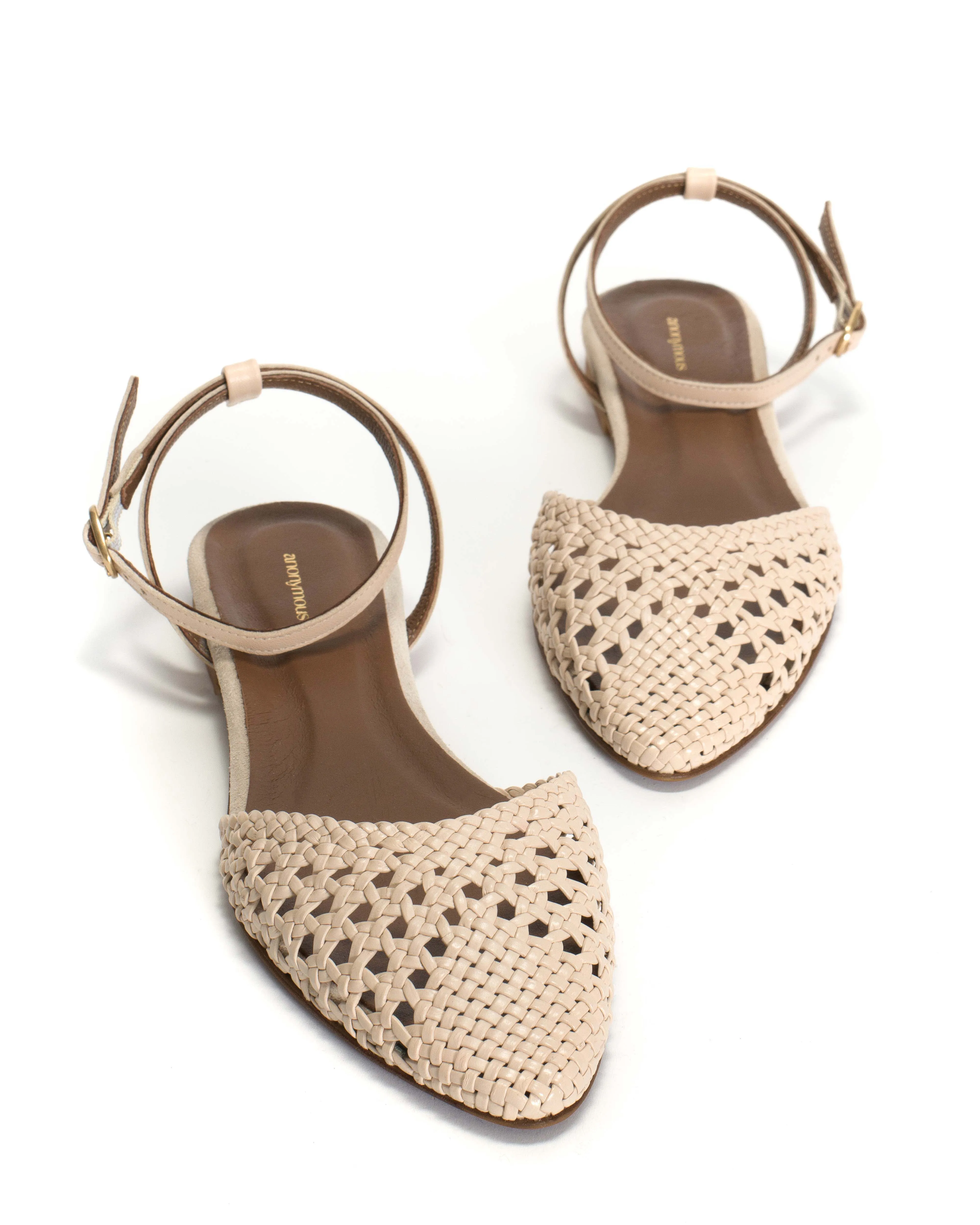 Senara 10 Hand-braided leather Vanilla cream